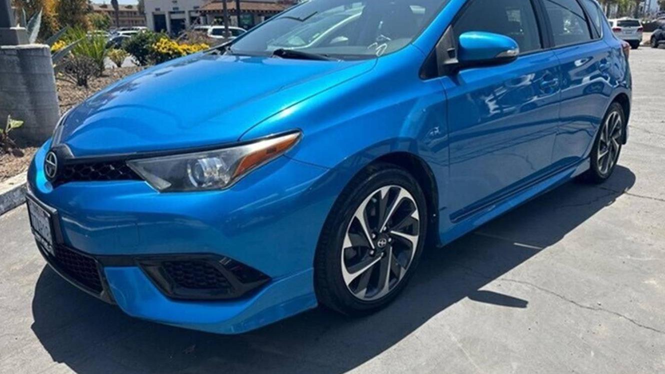 TOYOTA SCION IM 2016 JTNKARJE6GJ500734 image